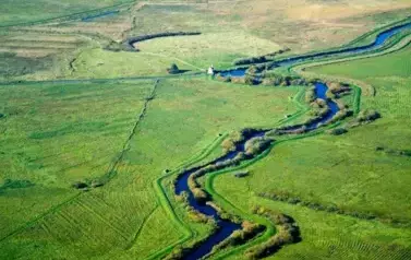 Gmina Trzebiat&oacute;w z lotu ptaka 1