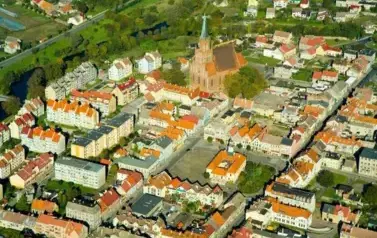 Gmina Trzebiat&oacute;w z lotu ptaka 4