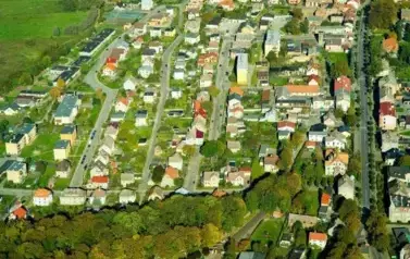 Gmina Trzebiat&oacute;w z lotu ptaka 6