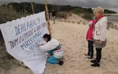 Pierwszy Marsz Bałtycki w Mrzeżynie i Rogowie 5