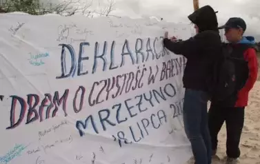 Pierwszy Marsz Bałtycki w Mrzeżynie i Rogowie 6