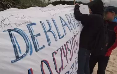 Pierwszy Marsz Bałtycki w Mrzeżynie i Rogowie 7