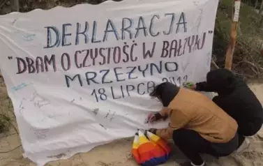 Pierwszy Marsz Bałtycki w Mrzeżynie i Rogowie 9