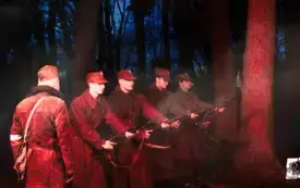Galeria aktualności Relacja z X edycji Biegu Tropem Wilczym w Trzebiatowie 43