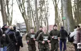 Galeria aktualności Relacja z X edycji Biegu Tropem Wilczym w Trzebiatowie 101