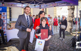 Galeria aktualności Wieża ratuszowa ponownie otwarta &ndash; uroczystość z hejnałem i kapsułą czasu 21