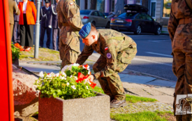Galeria aktualności Uczczenie pamięci ofiar II wojny światowej w Gminie Trzebiat&oacute;w 10
