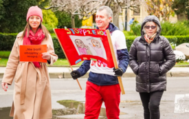 Galeria aktualności Marsz &bdquo;Przemoc rodzi przemoc &ndash; przerwij łańcuch&rdquo; przeszedł ulicami Trzebiatowa 7