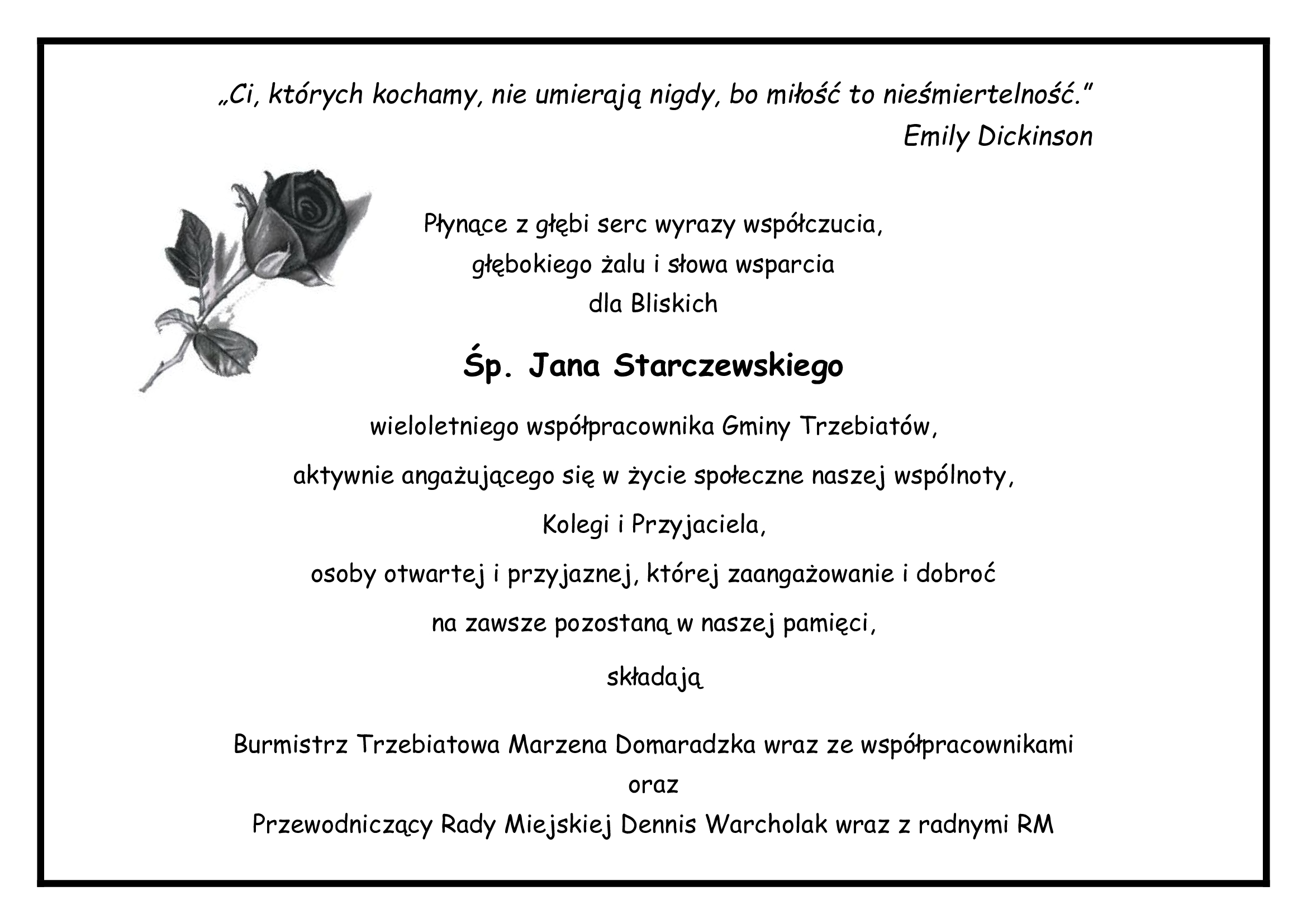 Kondolencje