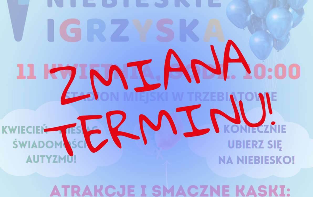 Zdjęcie do Zmiana terminu Niebieskich Igrzysk