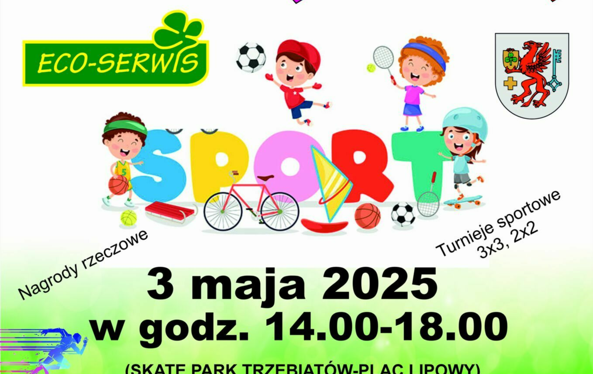 Zdjęcie do Maj&oacute;wka na sportowo &ndash; III edycja wydarzenia rekreacyjnego w Trzebiatowie