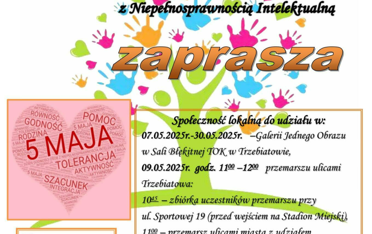 Zdjęcie do Dzień Godności Osoby z Niepełnosprawnością Intelektualną w Trzebiatowie!