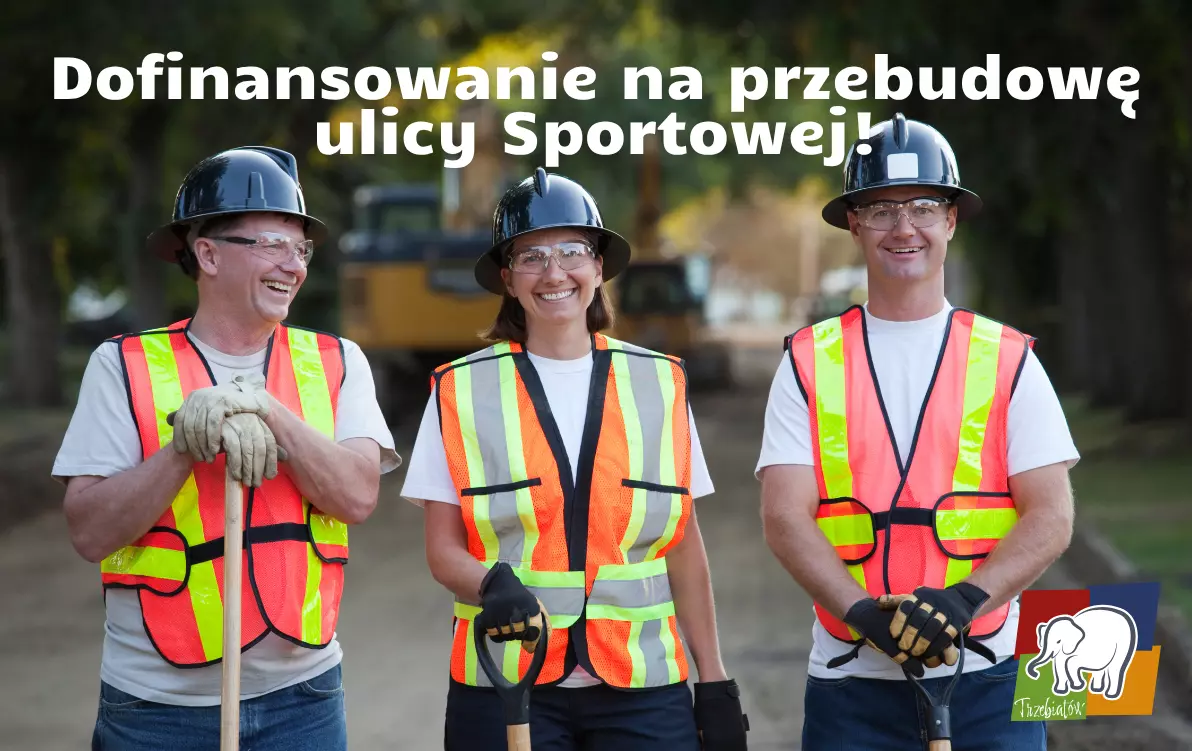 Zdjęcie do Przebudowa ul. Sportowej w miejscowości Trzebiat&oacute;w &ndash; dofinansowanie przyznane!