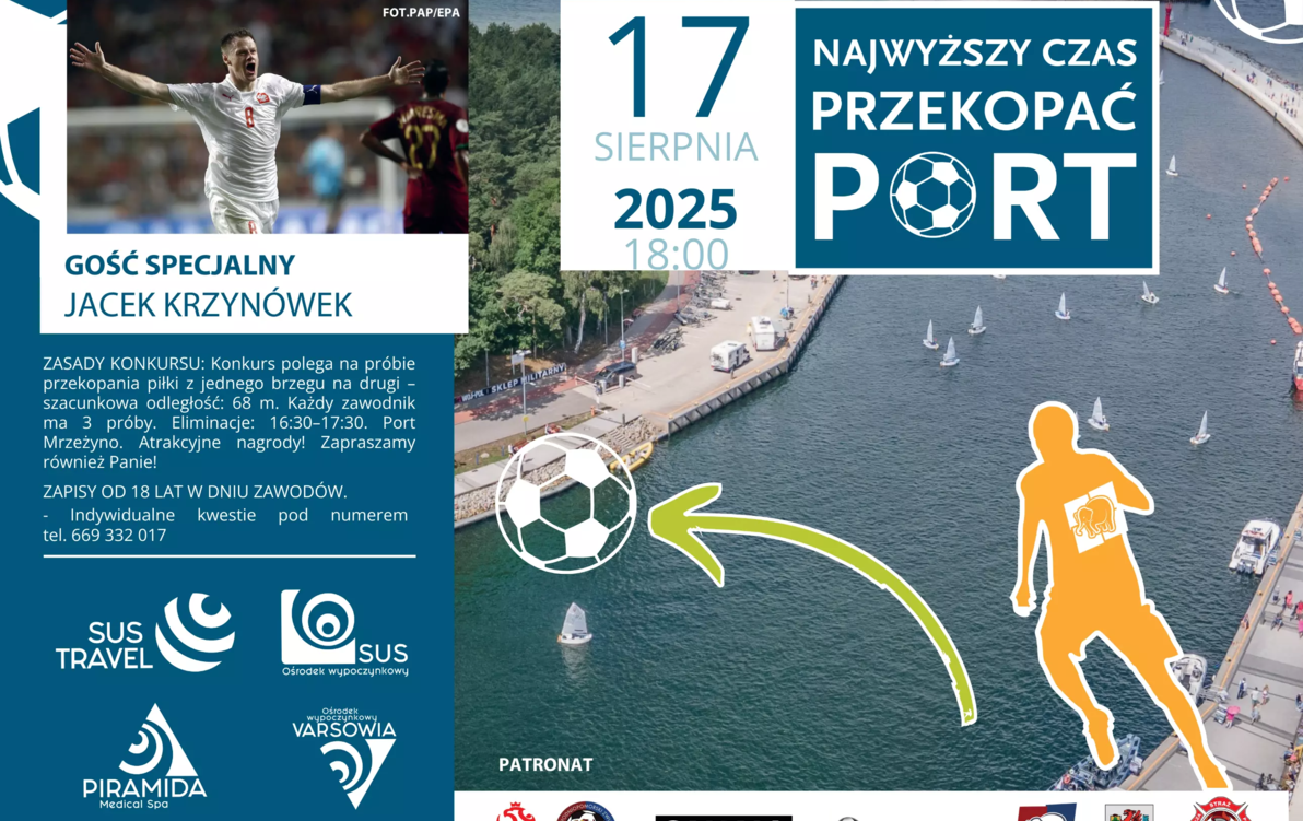 Zdjęcie do Najwyższy Czas Przekopać Port! &ndash; sportowe emocje w Mrzeżynie
