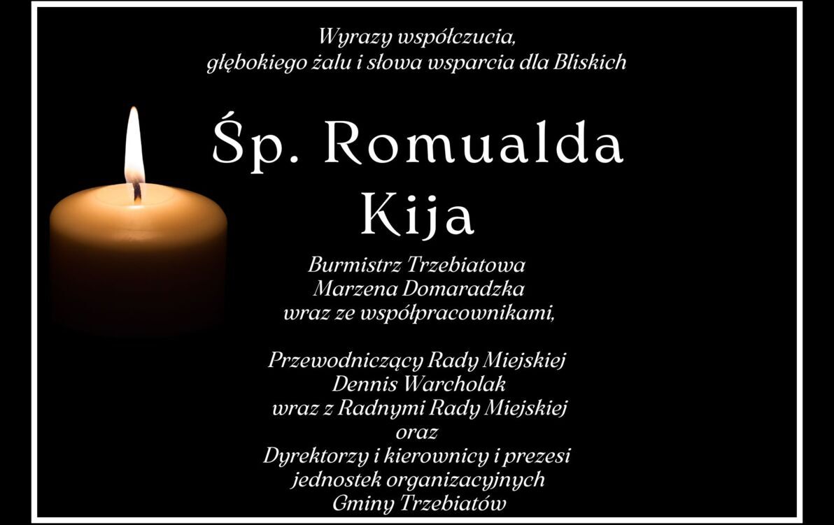 Zdjęcie do Wyrazy głębokiego wsp&oacute;łczucia