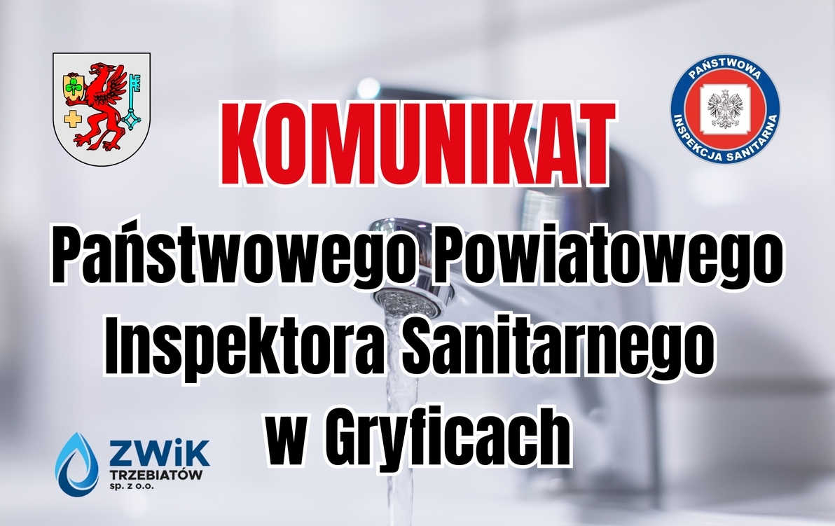 Zdjęcie do KOMUNIKAT Państwowego Powiatowego Inspektora Sanitarnego w Gryficach  
