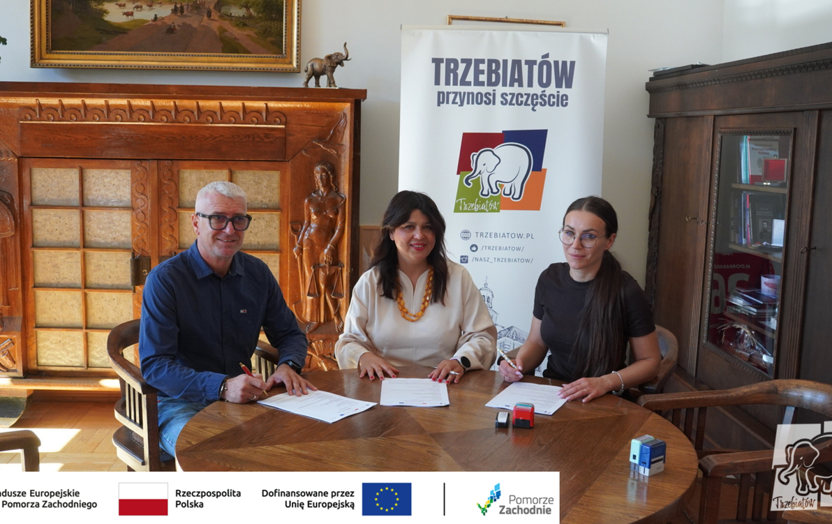 Zdjęcie do  Wielkie zmiany w Parku Miejskim w Trzebiatowie! 