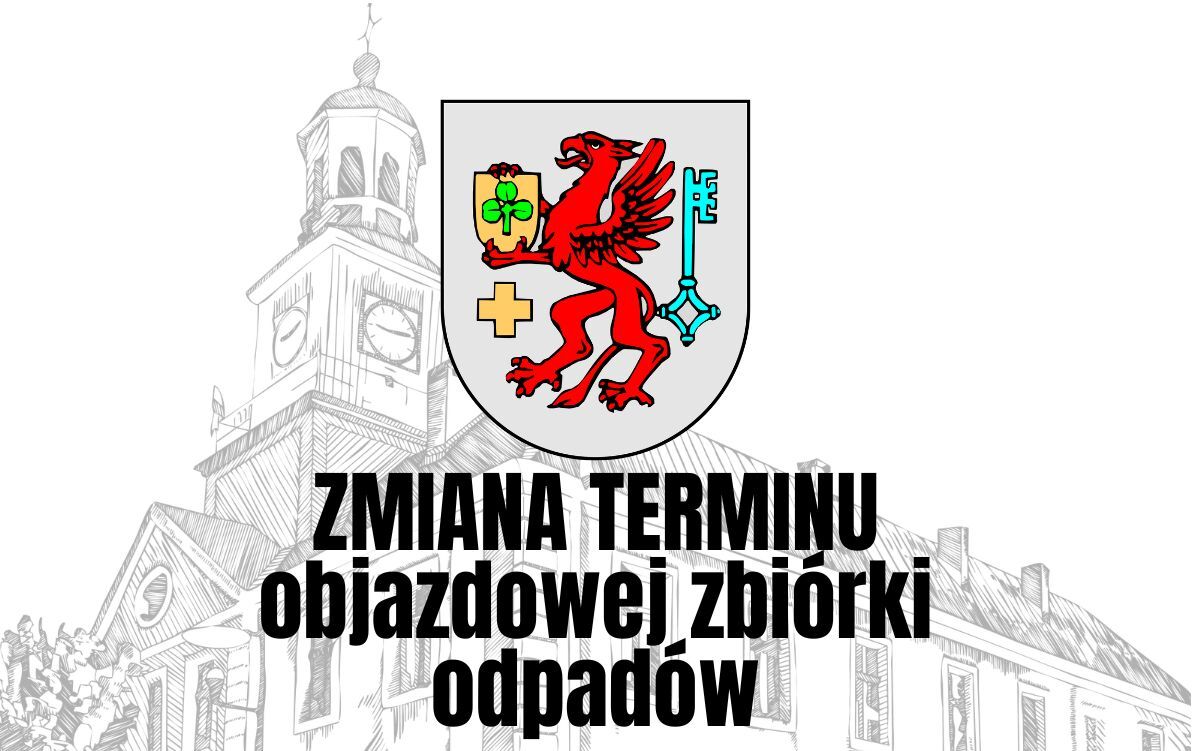 Zdjęcie do Komunikat o zmianie terminu objazdowej zbi&oacute;rki odpad&oacute;w (wielkogabarytowych, elektrycznych i elektronicznych, opon) przy ul. Sportowej i ul. Leśnej w Trzebiatowie