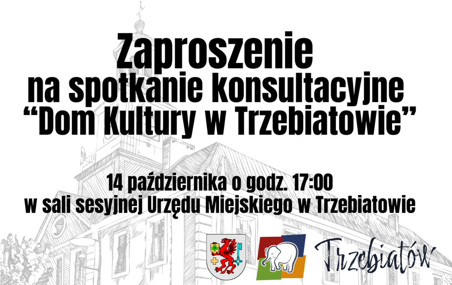 Konsultacje w sprawie przebudowy Domu Kultury w Trzebiatowie