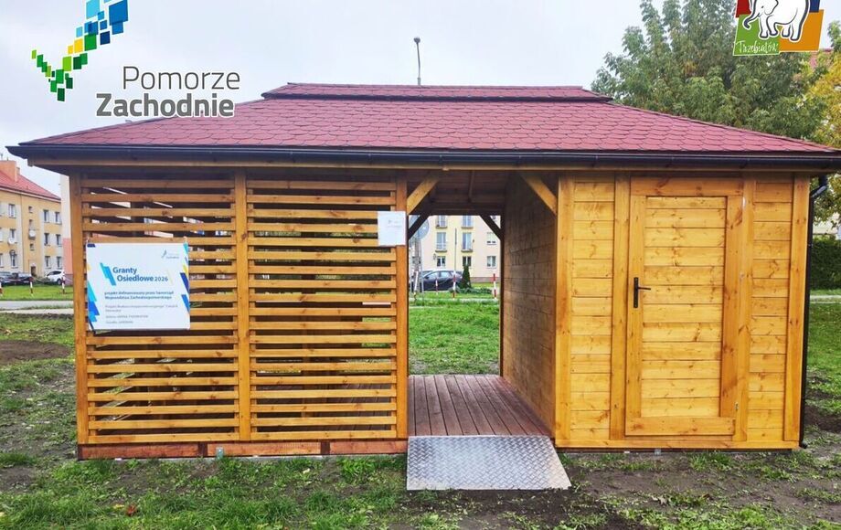 Zakończenie budowy miejsca rekreacyjnego „Zakątek Słoneczko” w Jarominie