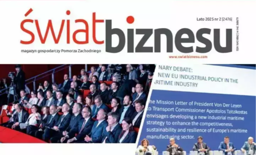 Artykuł w "Świecie Biznesu" dot. Zespołu Szkół WZDZ w Trzebiatowie