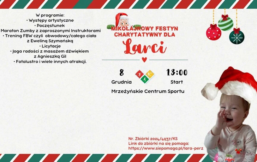Zdjęcie do Mikołajkowy Festyn Charytatywny dla Larci