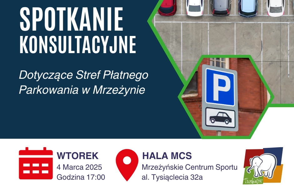 Zdjęcie do Spotkanie konsultacyjne w sprawie stref płatnego parkowania w Mrzeżynie