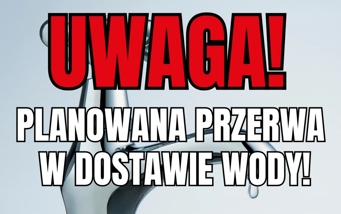 Zdjęcie do Przerwa w dostawie wody w Trzebiatowie