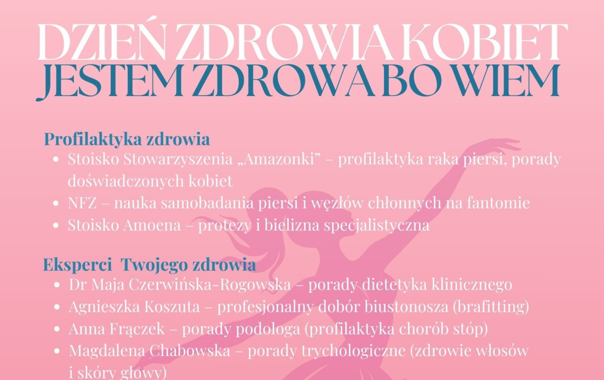Zdjęcie do &bdquo;Jestem Zdrowa, bo wiem!&rdquo; &ndash; zaproszenie na wydarzenie dla...