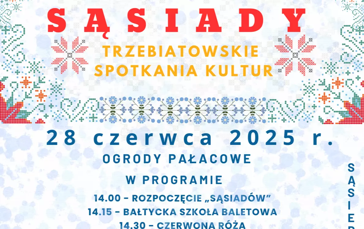 Zdjęcie do Zaproszenie na wydarzenie &bdquo;Sąsiady &ndash; Trzebiatowskie Spotkania Kultur&rdquo;