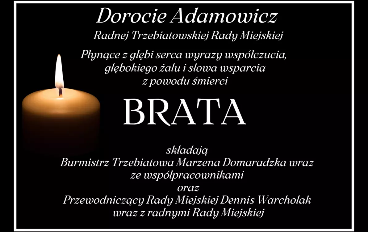 Zdjęcie do Najszczersze Kondolencje....