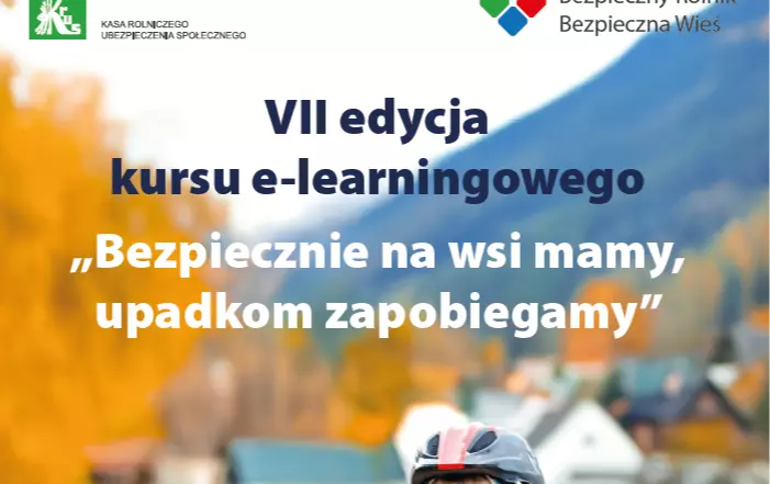 Zdjęcie do KRUS: kurs e-learningowy &bdquo;Bezpiecznie na wsi mamy &ndash; upadkom zapobiegamy"