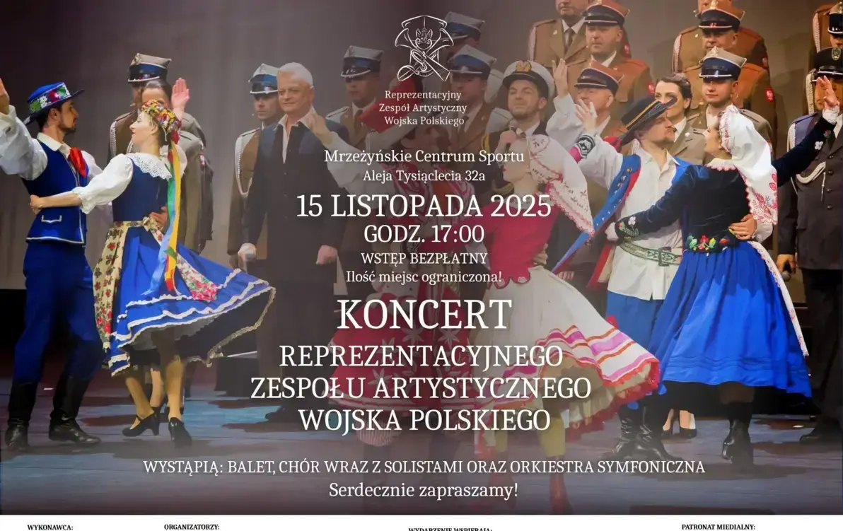 Zdjęcie do Koncert Reprezentacyjnego Zespołu Artystycznego Wojska Polskiego w Mrzeżyńskim Centrum Sportu