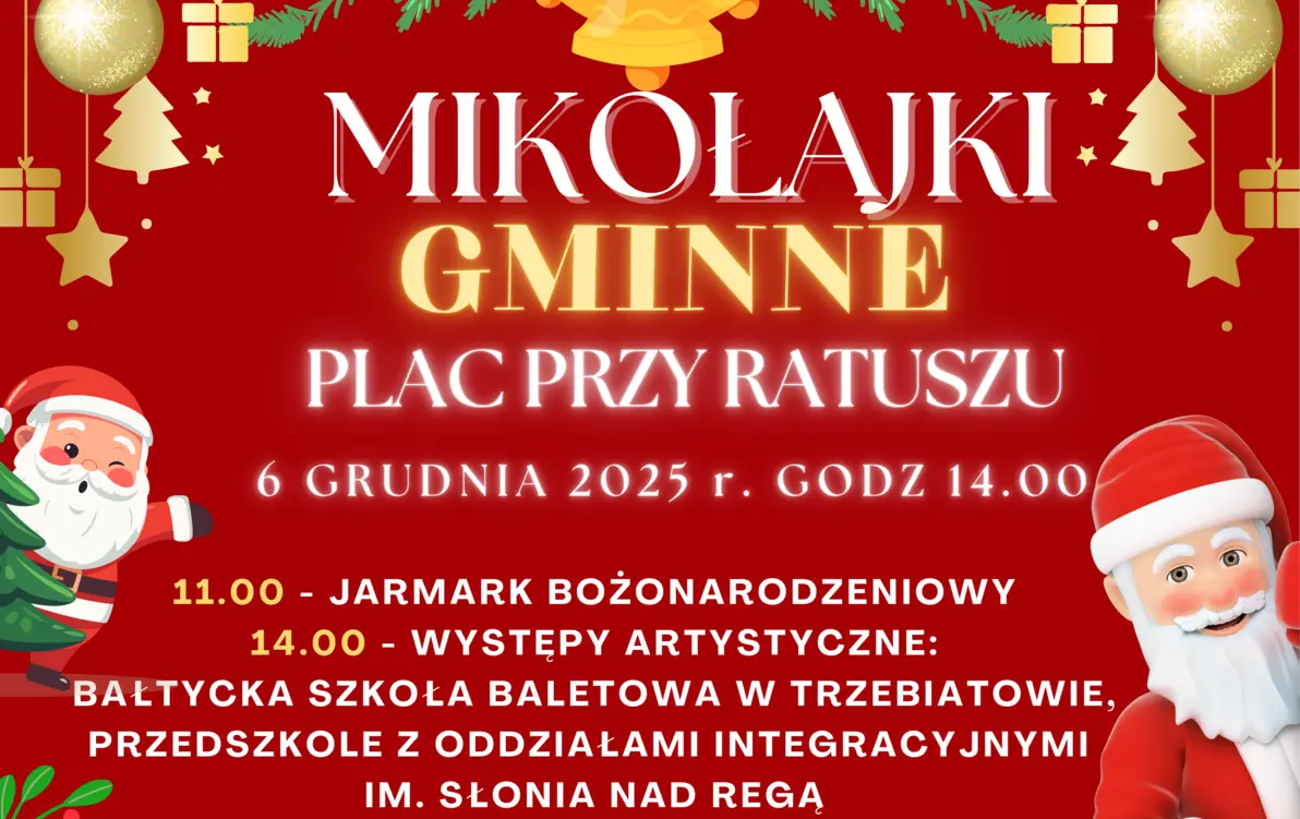 Zdjęcie do Mikołajki Gminne w Trzebiatowie