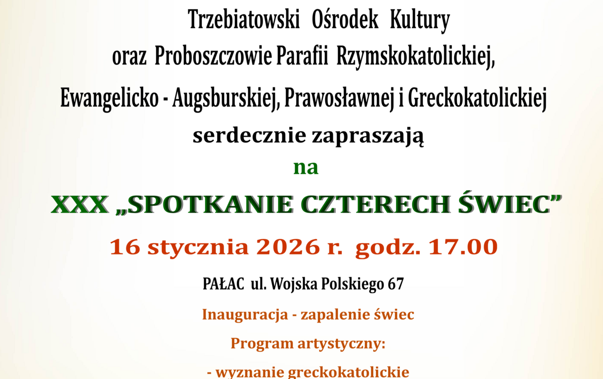 Zdjęcie do XXX Spotkanie Czterech Świec w Trzebiatowie