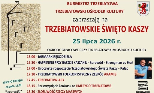 Trzebiatowskie Święto Kaszy już 25 lipca