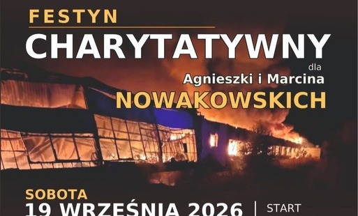 Już jutro Festyn Charytatywny dla Agnieszki i Marcina Nowakowskich!  