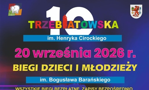  Uwaga mieszkańcy! Utrudnienia w ruchu w związku z biegiem „Trzebiatowska 10”