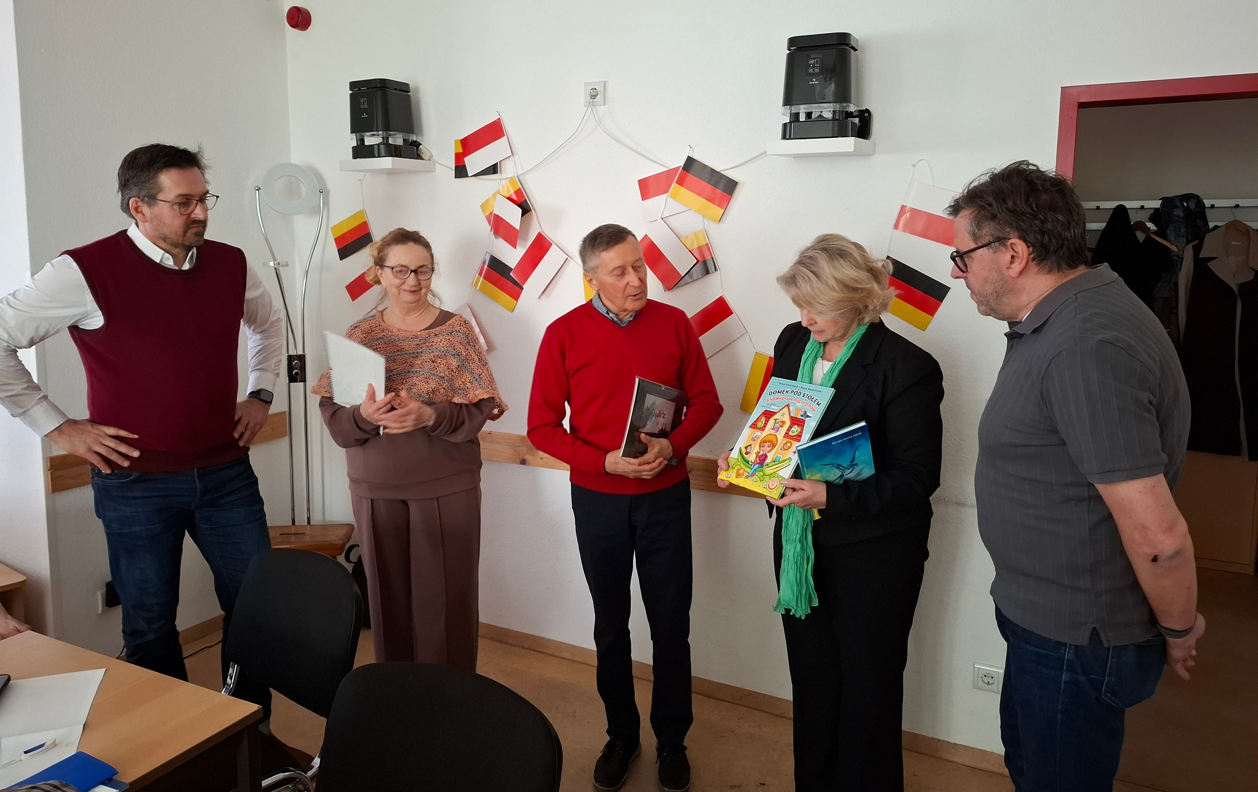 Zdjęcie do Delegacja z Gminy Trzebiat&oacute;w z wizytą w partnerskim mieście Wandlitz