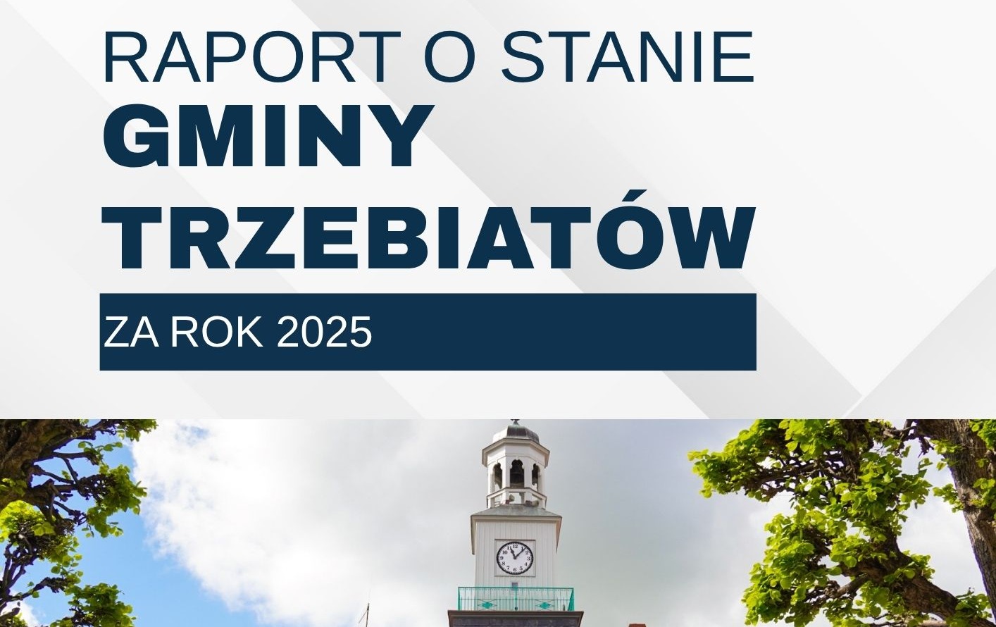 Zdjęcie do Raport o stanie Gminy Trzebiat&oacute;w za 2025 rok