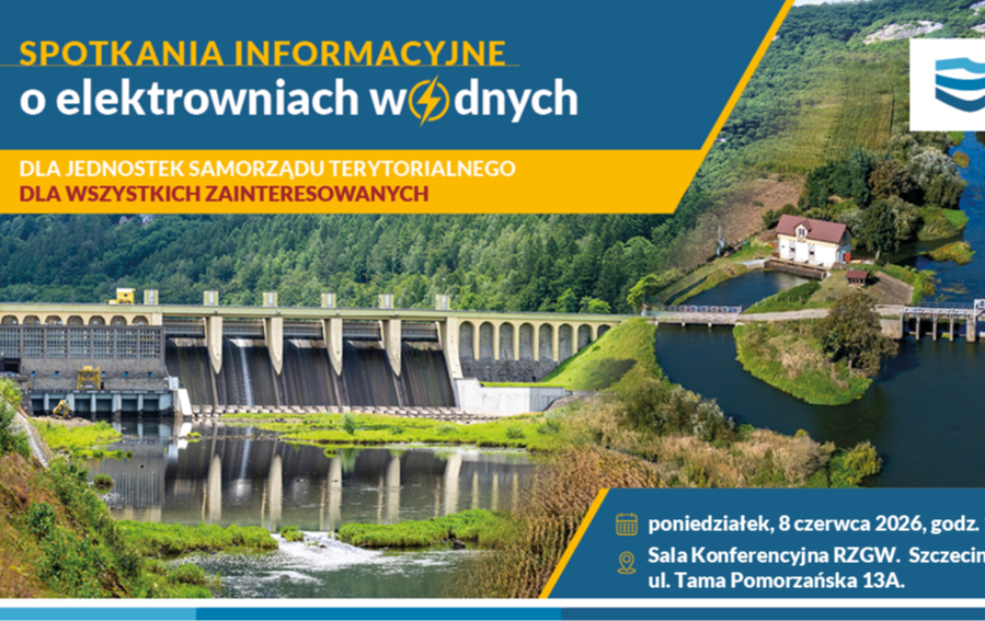 Zdjęcie do Zaproszenie na spotkanie informacyjne o elektrowniach wodnych