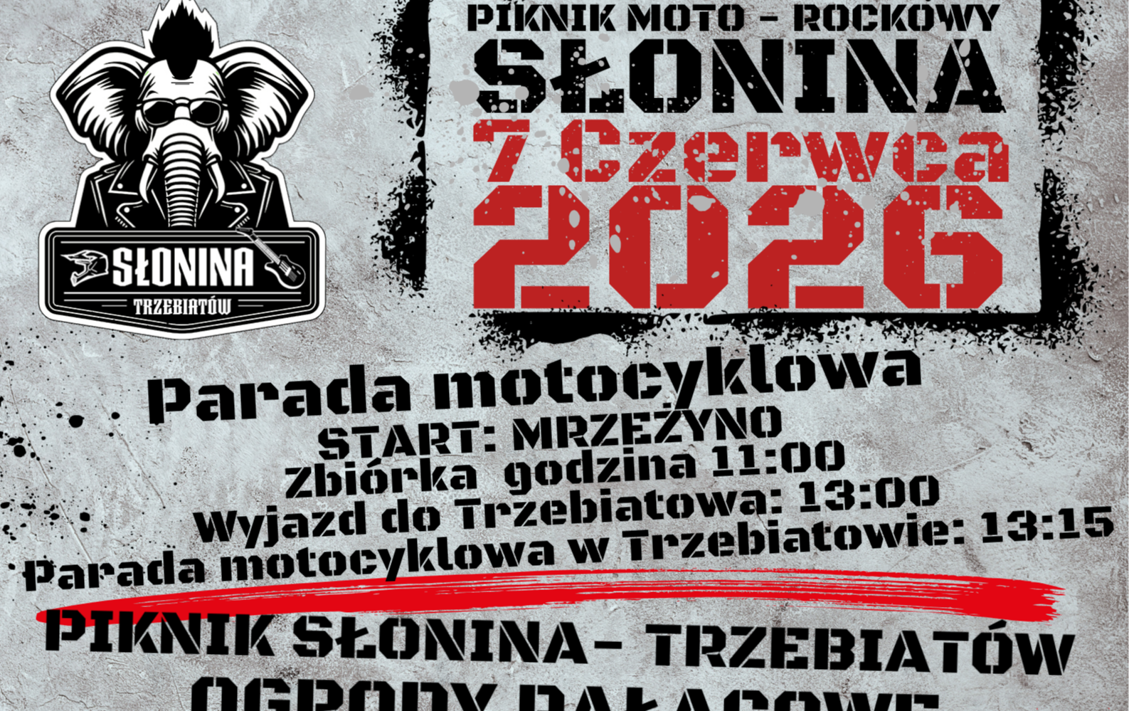 Zdjęcie do Zaproszenie na Piknik Moto-Rockowy &bdquo;Słonina&rdquo; 2026!