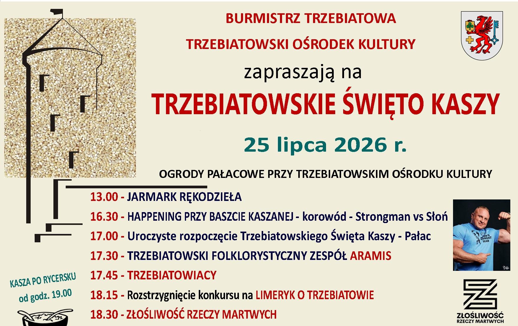 Zdjęcie do Trzebiatowskie Święto Kaszy już 25 lipca