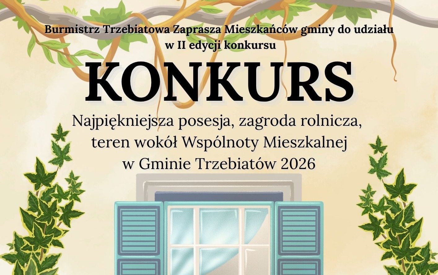 Zdjęcie do Przedłużony termin konkursu "Najpiękniejsza Posesja, zagroda rolnicza, teren wok&oacute;ł Wsp&oacute;lnoty Mieszkalnej"