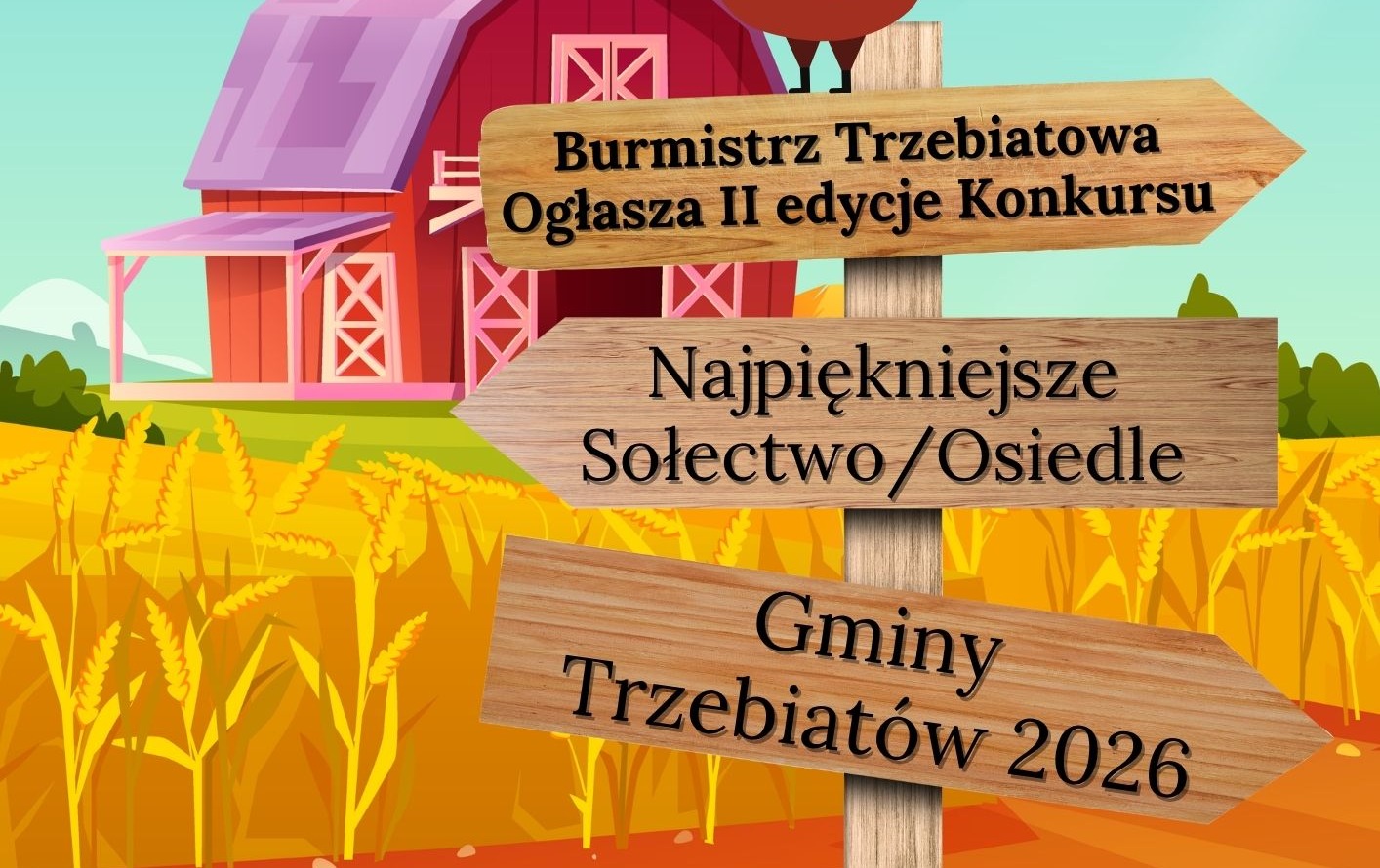 Zdjęcie do Przedłużony termin konkursu &bdquo;Najpiękniejsze Sołectwo/Osiedle Gminy Trzebiat&oacute;w 2026&rdquo;