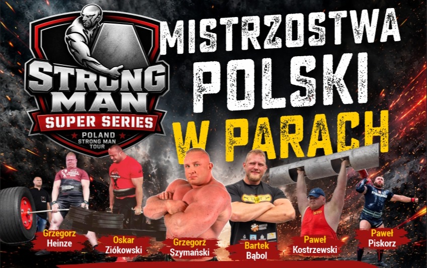 Zdjęcie do MISTRZOSTWA POLSKI STRONGMAN&Oacute;W W PARACH JUŻ W NIEDZIELĘ! &nbsp;