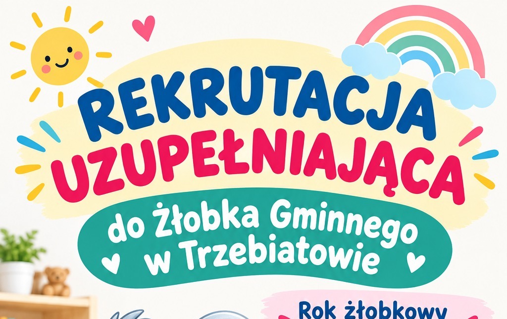 Zdjęcie do Trwa rekrutacja uzupełniająca do Żłobka Gminnego w Trzebiatowie